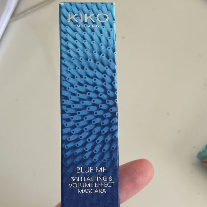 photo of Kiko Milano blue me mascara shared by @elisepenedo on  23 Sep 2022 - review