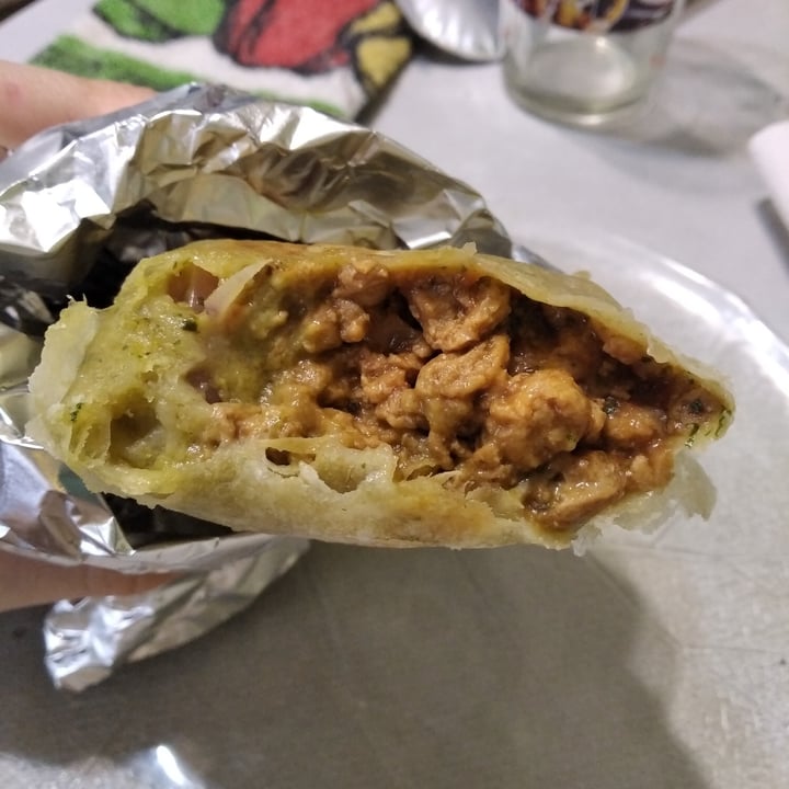 photo of Mönt take away Burrito Vegan shared by @cosmicginger on  14 Oct 2020 - review