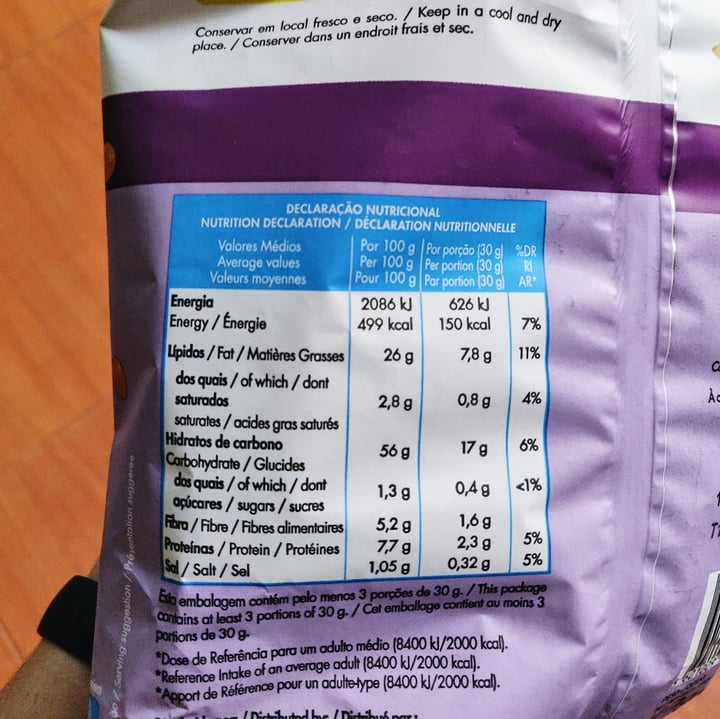 photo of Pingo doce Hummus Chips shared by @joanarabit on  26 Jul 2021 - review