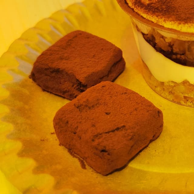 Foto do prato “Tartufini Ai Cioccolato”