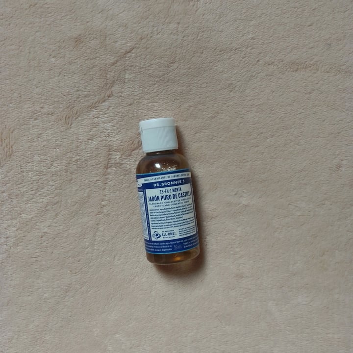 photo of Dr. Bronner's 18 In 1 Hemp Peppermint Pure-Castile Soap shared by @santifdz on  13 Jun 2021 - review