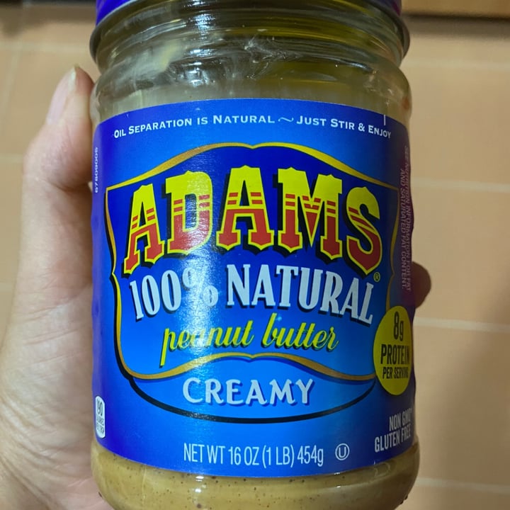 photo of Adams 100% Natural Peanut Butter Creamy shared by @piggy-egg on  16 Apr 2022 - review