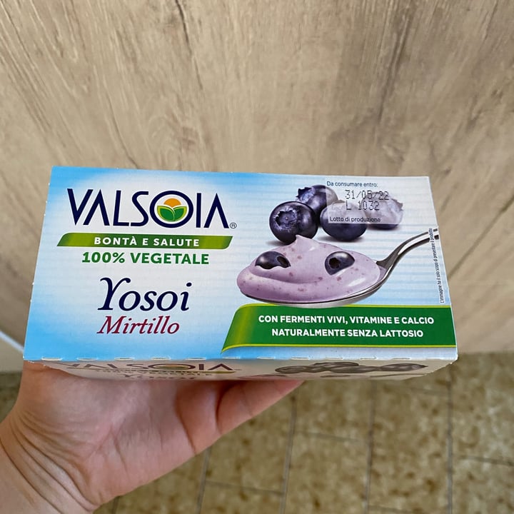 photo of Valsoia Yogurt ai Mirtilli shared by @giorgiamalavasi on  14 May 2022 - review