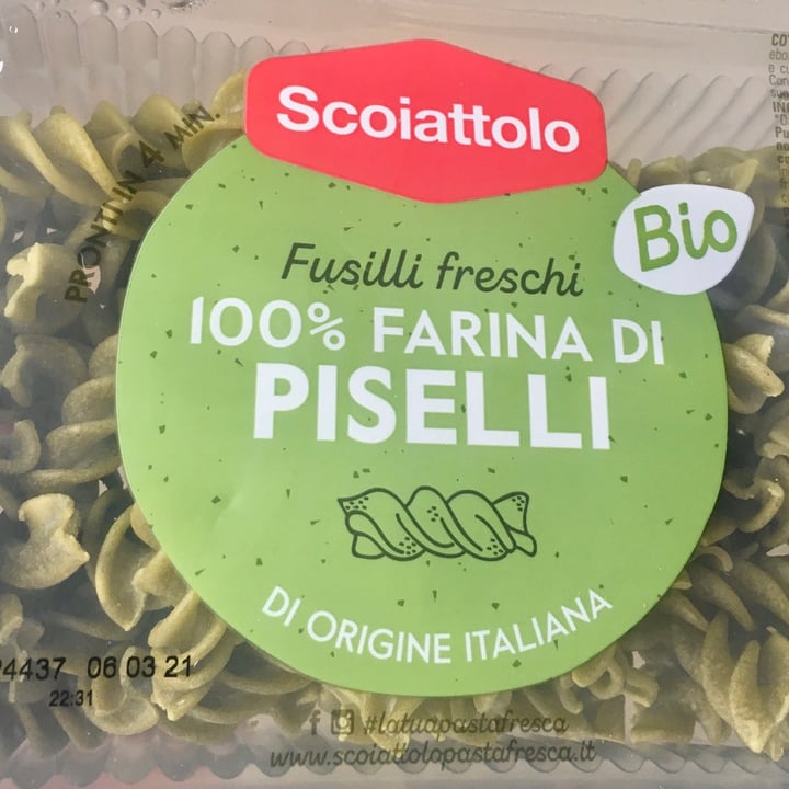 photo of Scoiattolo Fusilli freschi alla farina di piselli shared by @spazioverdegreen on  05 Mar 2021 - review