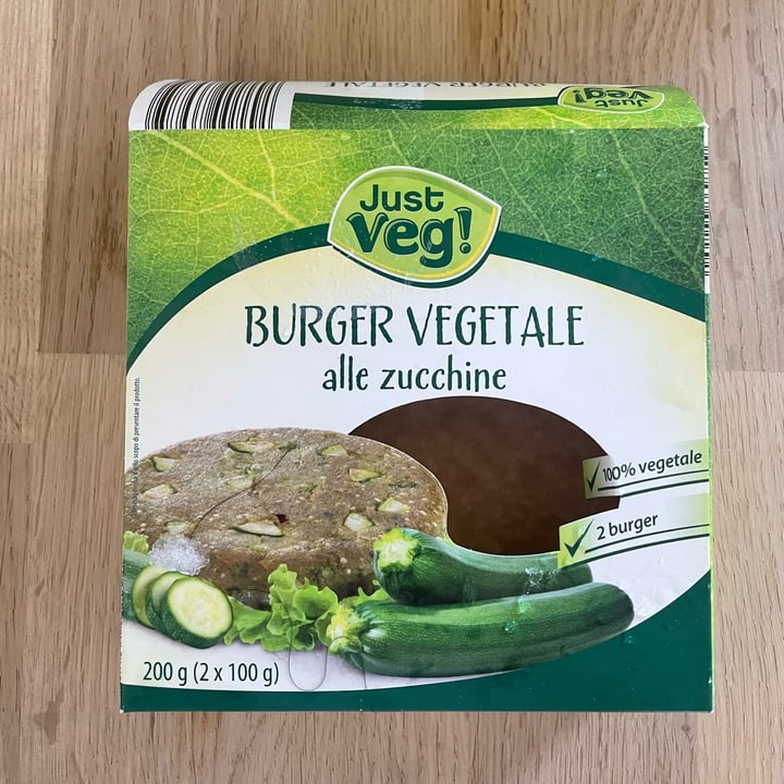 photo of Just Veg! (ALDI Italy) Burger vegetale alle zucchine shared by @marymaybe on  19 May 2022 - review