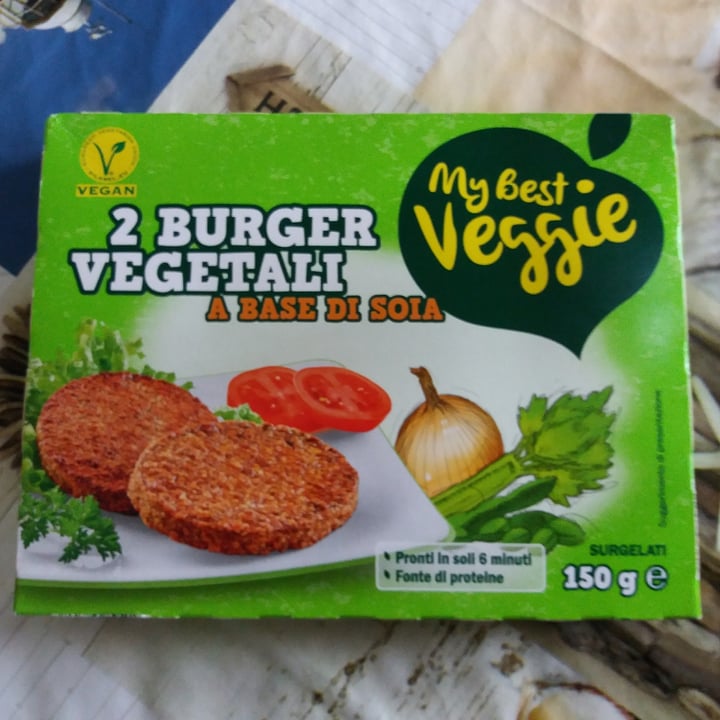 photo of My Best Veggie 2 Burger Vegetali a base di soia shared by @hildre on  17 May 2020 - review