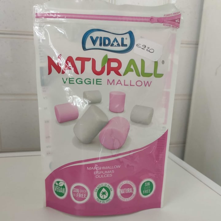 photo of Vidal Naturall Veggie Mallow shared by @zozzonevegano on  24 Jun 2022 - review