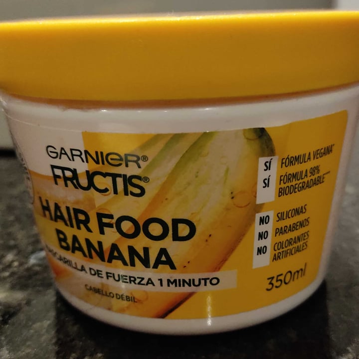 review photo of Garnier 3 in 1 Hair mask Hair Food Banana shared by @leilis3000 on 02 Mar 2022 - review