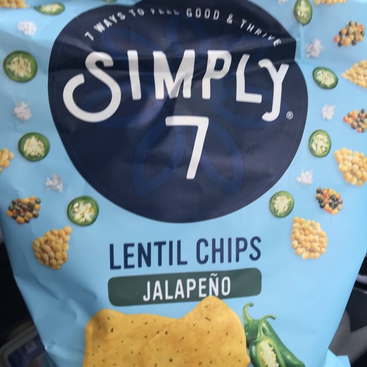 review photo of Simply 7 Snacks Lentil Chips (Jalapeño) shared by @ethicalkate on 26 Oct 2021 - review