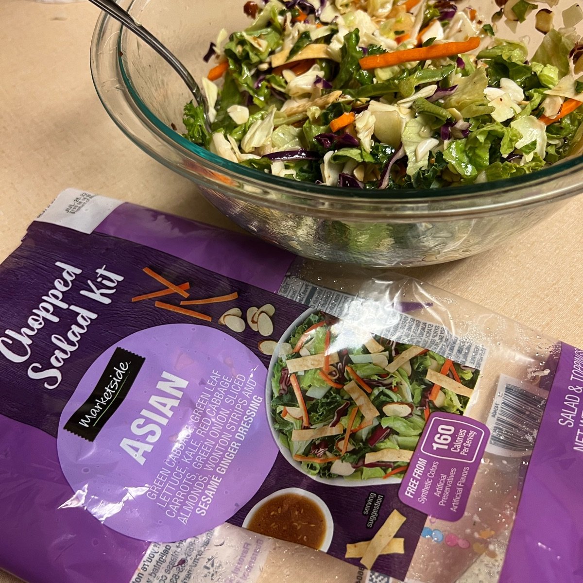 Marketside Asian Chopped Salad Kit Reviews abillion