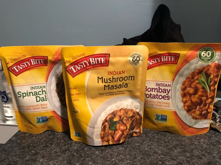 photo of Tasty Bite Mushroom masala shared by @zelli18 on  17 Jun 2019 - review