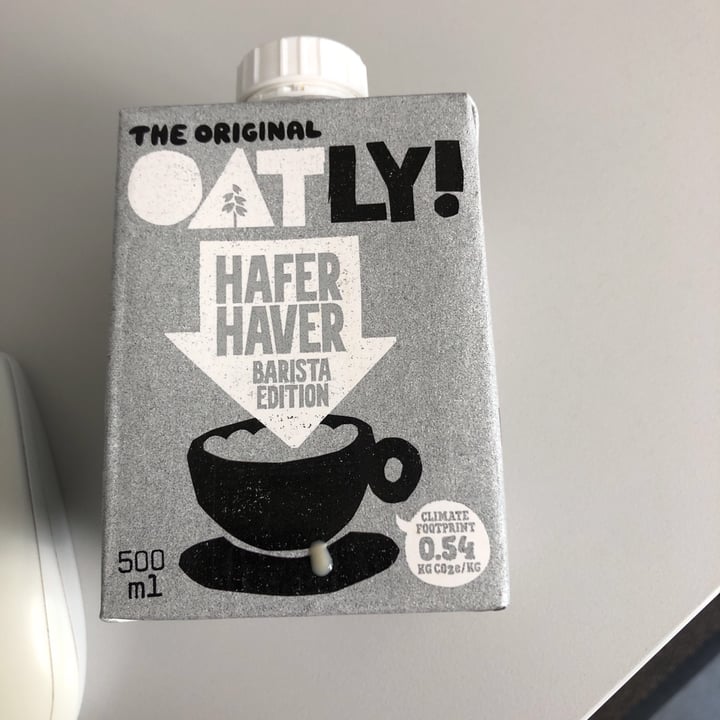photo of Oatly Hafer Haver - Barista Edition shared by @leobel on  29 Jun 2021 - review