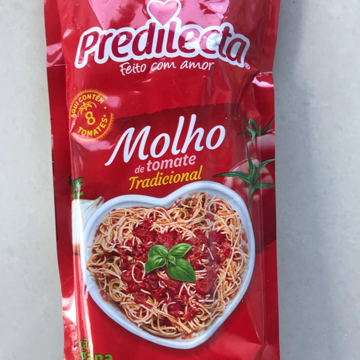 photo of Predilecta  Predilecta Molho de Tomate Tradicional shared by @brendaoliveira on  13 May 2022 - review