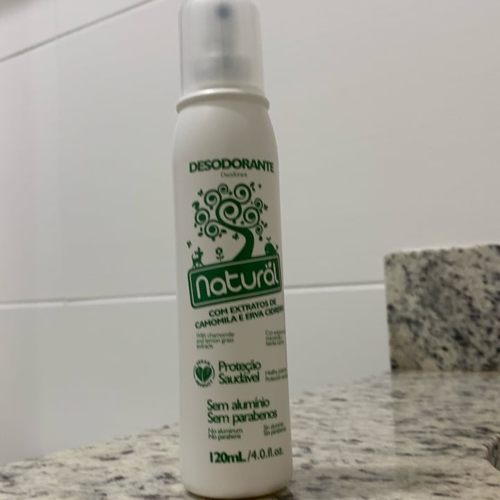 photo of Orgânico Natural Desodorante Natural Com Extratos De Camomila E Erva Cidreira shared by @elianeolivo on  11 May 2022 - review