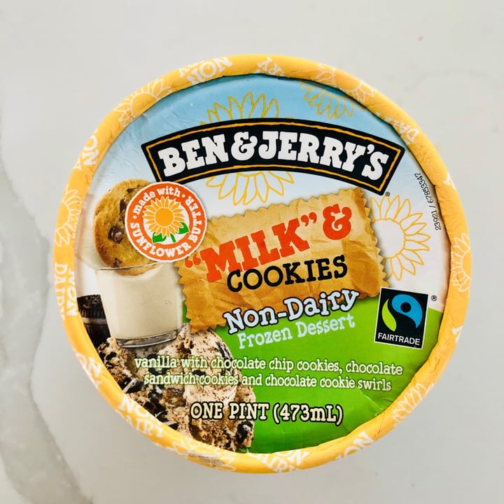photo of Ben & Jerry's “Milk” & Cookies shared by @av-egan on  12 Nov 2022 - review
