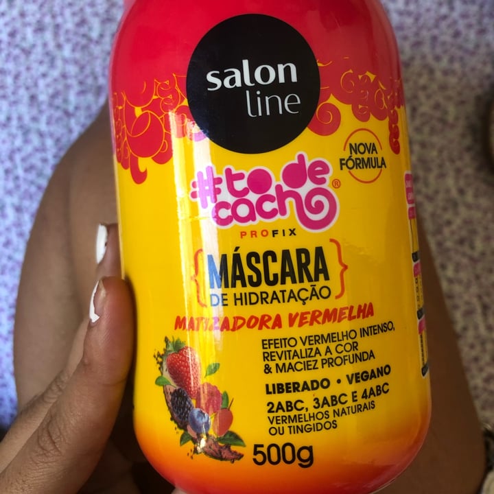 review photo of Salon line Máscara matizadora Vermelha shared by @vicfelix on 30 Jun 2022 - review