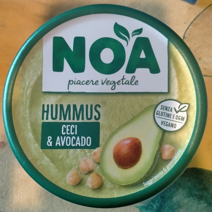 photo of noa piacere vegetale hummus ceci e avocado shared by @sdere on  19 Jul 2022 - review