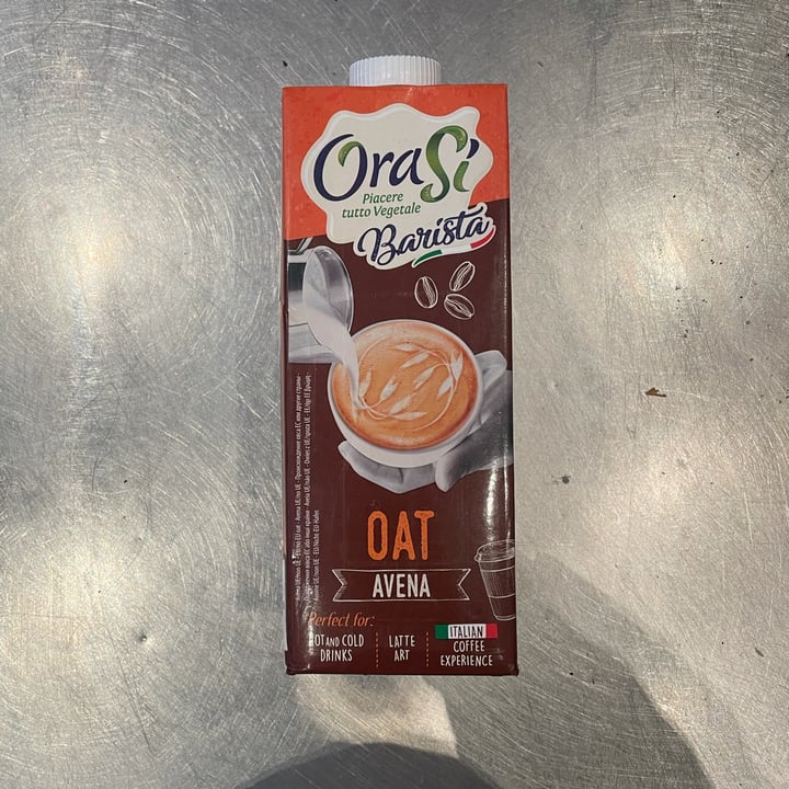 photo of OraSí Barista Oat Milk shared by @bibamiche on  10 Dec 2021 - review