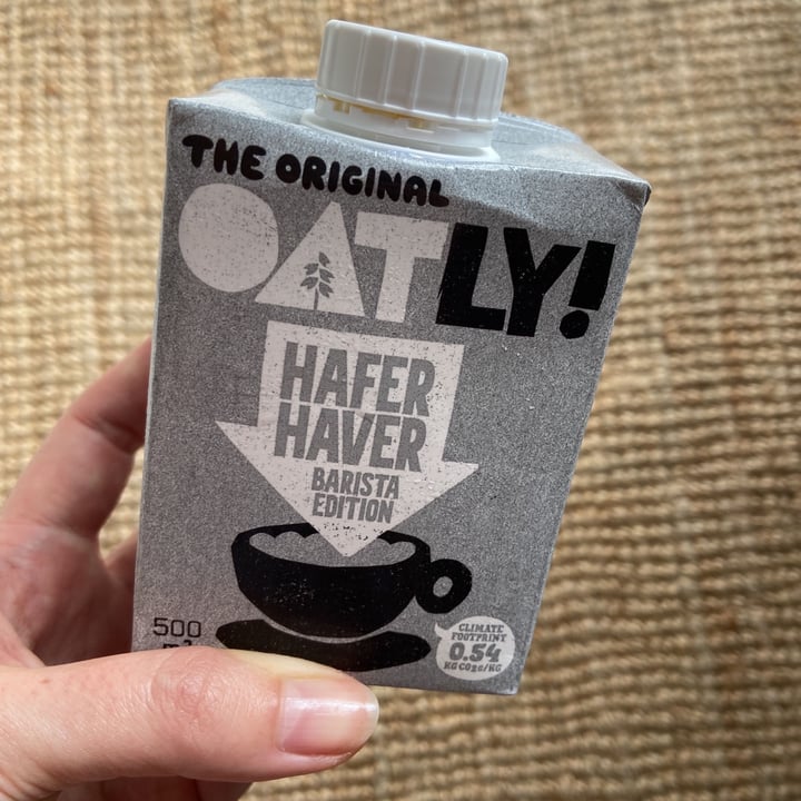 photo of Oatly Hafer Haver - Barista Edition shared by @krautgehtraus on  11 Aug 2021 - review
