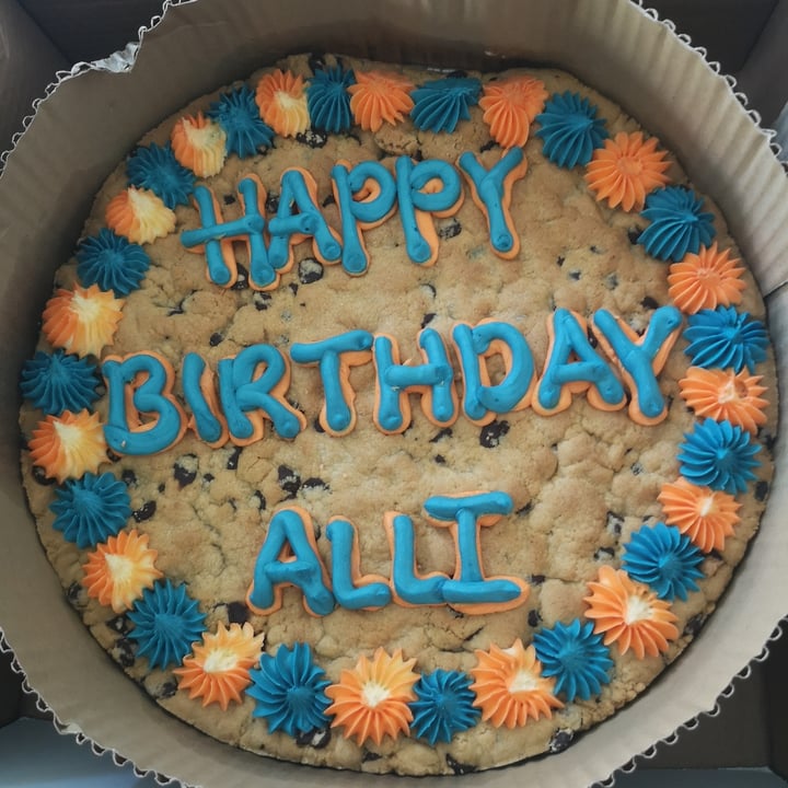 photo of Vegan Antics Giant Cookie shared by @pointsofellie on  18 Jul 2021 - review