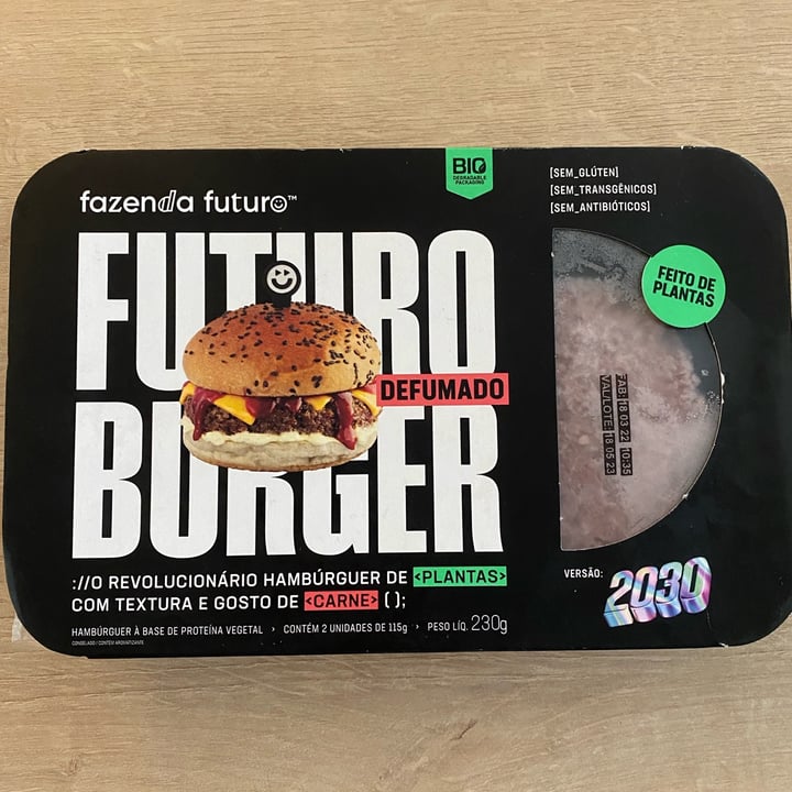 photo of Fazenda Futuro - Future Farm Futuro Burger Defumado shared by @taiscaldas on  14 Jun 2022 - review