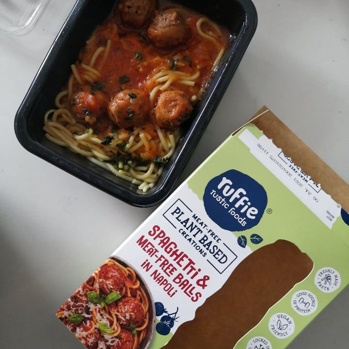 photo of ruffie rustic foods Spaghetti And Meat Free Balls In Napoli shared by @miriammenendez on  26 Dec 2020 - review