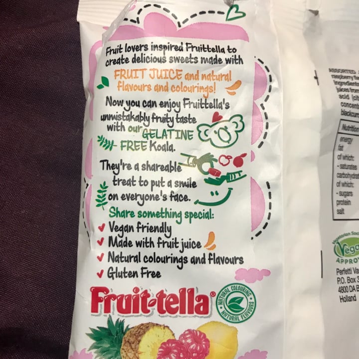 photo of Fruit-tella Fruit-Tella Koalas shared by @bereers on  29 Dec 2020 - review