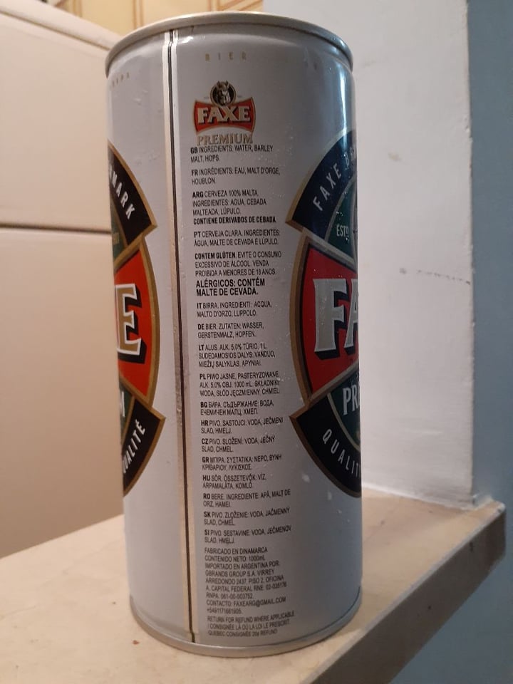 photo of Faxe Faxe Premium shared by @inchubrinke on  21 Jan 2020 - review