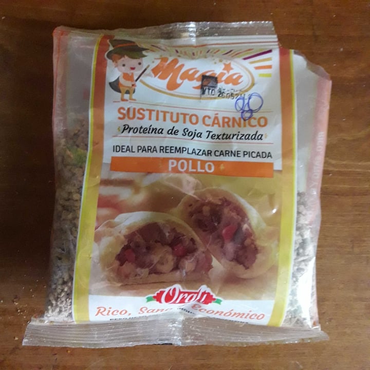 photo of Orali Magia Sustituto Carnico Texturizado de Soja shared by @camilagros on  24 Sep 2020 - review