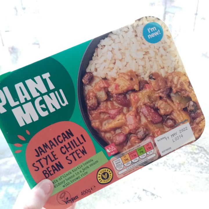 review photo of Plant Menu Jamaican style Chilli Bean Stew shared by @bubblegumgirrl on 27 Feb 2021 - review