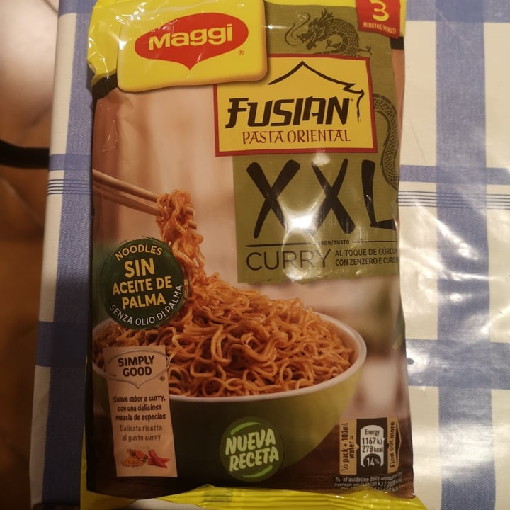 review photo of Maggi Fusian Pasta Oriental Curry XXL shared by @carla11 on 05 Apr 2022 - review