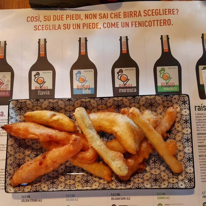 photo of Rubiu - Birrificio Artigianale e Brew Pub Verdure in pastella shared by @papillondelacroix on  12 Jul 2021 - review
