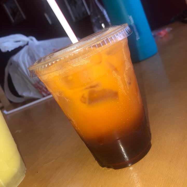photo of Mitasie Vegan Cafe Thai Tea shared by @magicturtlez on  01 May 2020 - review