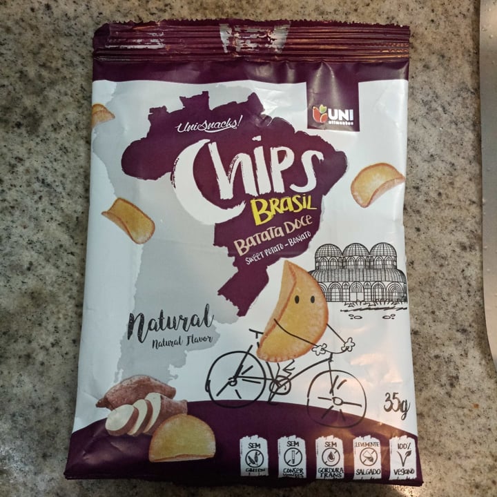 review photo of Uni alimentos Chips Brasil Batata Doce shared by @biancajordao on 09 Jun 2022 - review