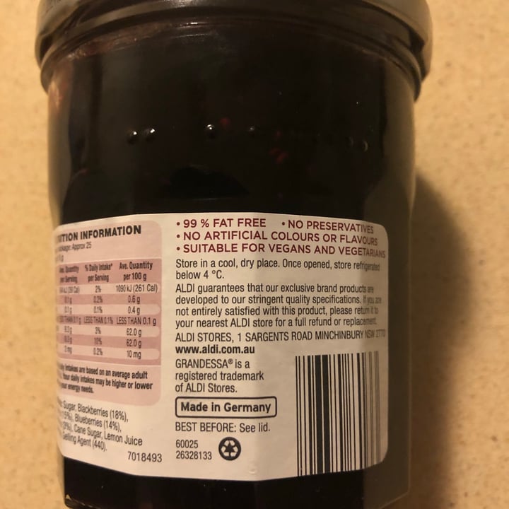 photo of Grandissa signature Mixed Berry shared by @cristina4 on  31 Jul 2021 - review