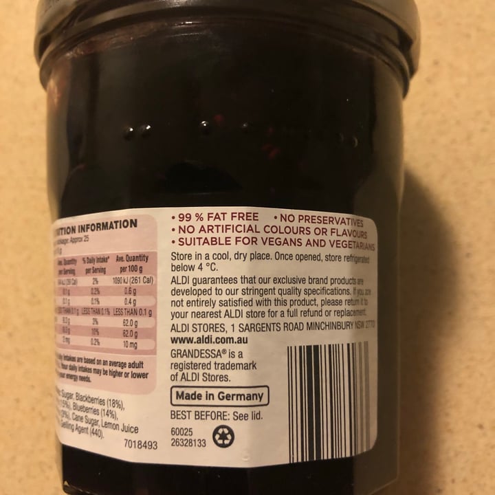 review photo of Grandissa signature Mixed Berry shared by @cristina4 on 31 Jul 2021 - review