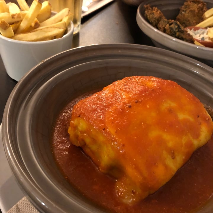 photo of Kong - Food Made With Compassion Francesinha shared by @passportvegan on  01 Aug 2021 - review