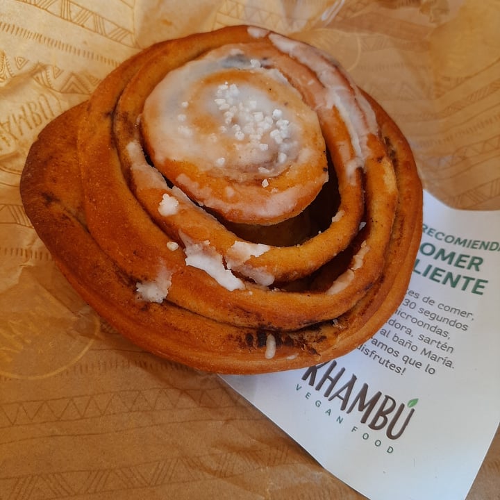 photo of Khambú Cinnamon roll shared by @grinsoka on  27 Sep 2020 - review