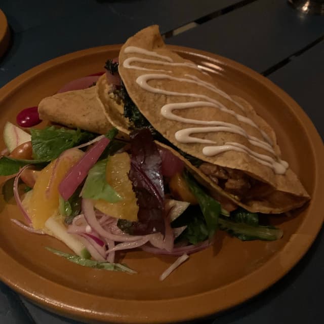 Foto del plato “Quesadilla Green”