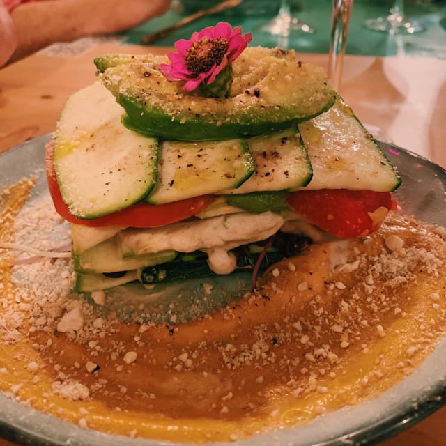 Photo of the dish “Lasaña crudivegana”