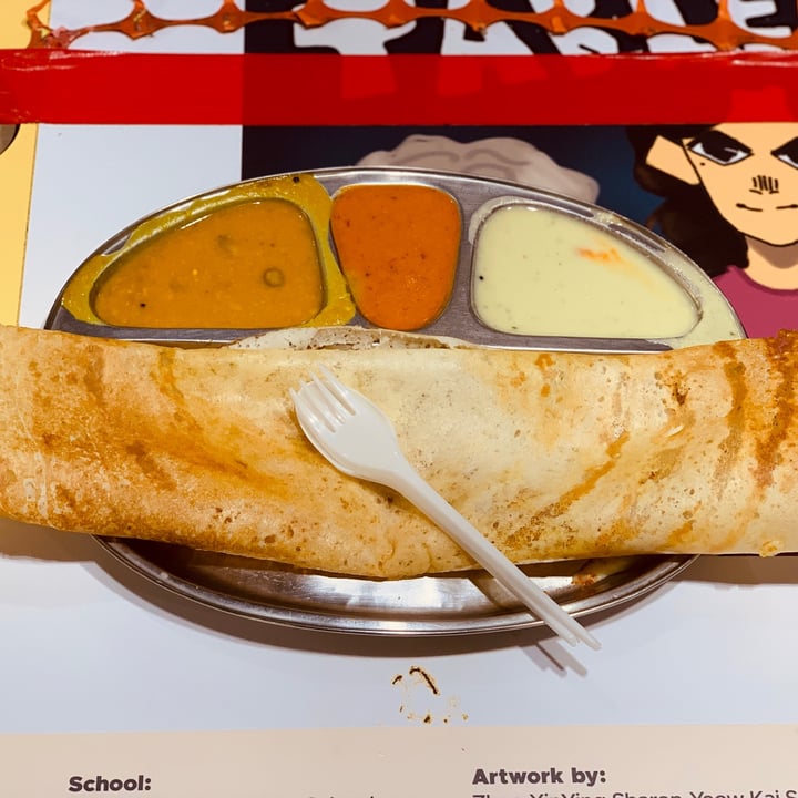 photo of Geylang Serai Market Paper Thosai shared by @restededge on  16 Oct 2021 - review