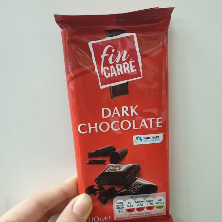 photo of Fin Carré Dark chocolate shared by @carlottaclare on  18 Nov 2020 - review