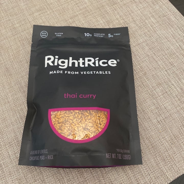 review photo of RightRice Thai curry rice shared by @dlewis86015 on 09 Oct 2020 - review