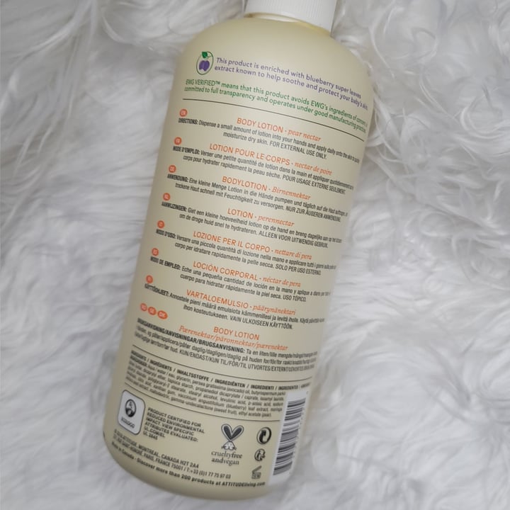 photo of ATTITUDE Body Lotion shared by @angela78 on  05 Feb 2021 - review