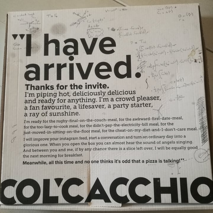 photo of Col'Cacchio - Willowbridge Vegan Zucca Pizza shared by @junkfoodvegans on  01 Aug 2020 - review