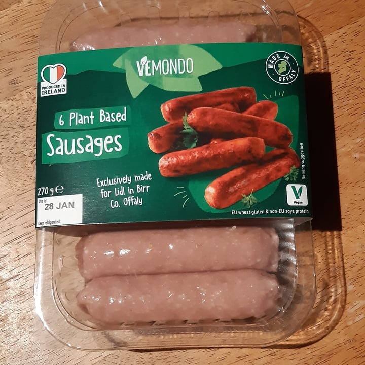 photo of Vemondo Plant Based Sausages shared by @cracklepop44 on  22 Jan 2022 - review