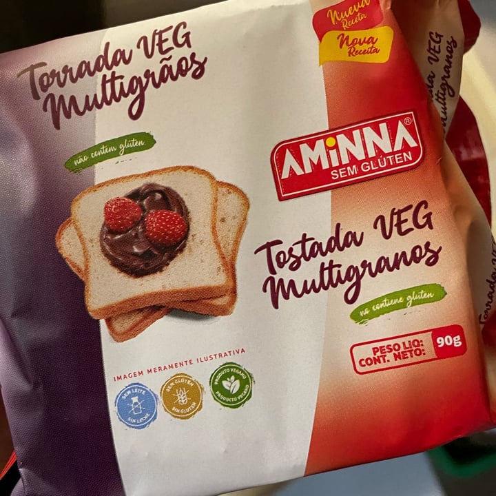 photo of Aminna torrada veg integral shared by @leticiaesperanca on  10 May 2022 - review