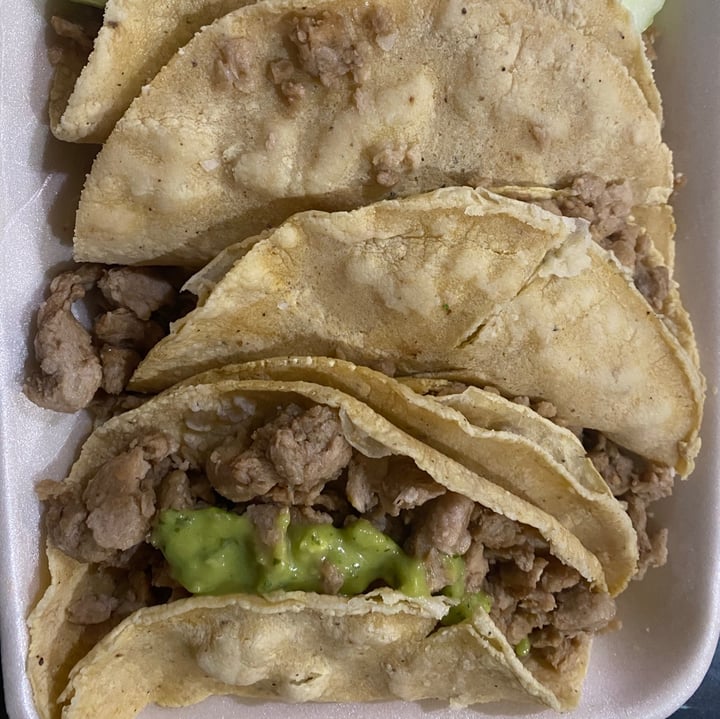 photo of Señor Vegano Tacos De Suadero (de Soya) shared by @maguiveg on  09 Aug 2020 - review