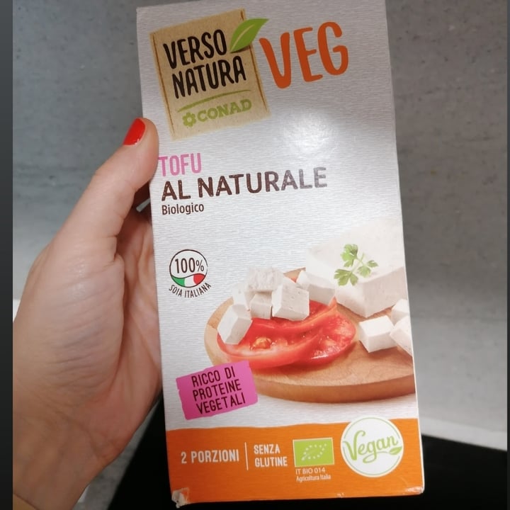 photo of Verso Natura Conad Veg Tofu al naturale shared by @beatricericciolini on  11 Apr 2022 - review