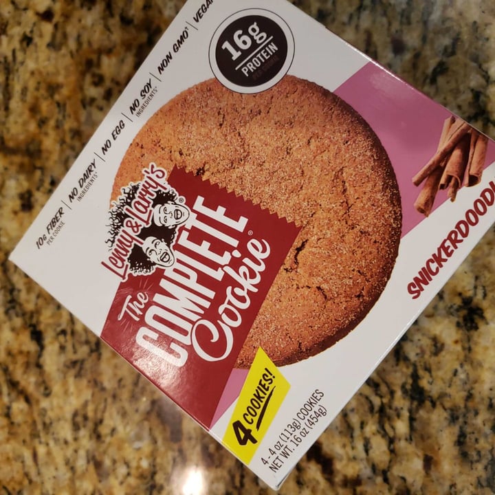 photo of Lenny & Larry’s The Complete Cookie Snickerdoodle shared by @ambularfortheanimals on  15 Mar 2019 - review